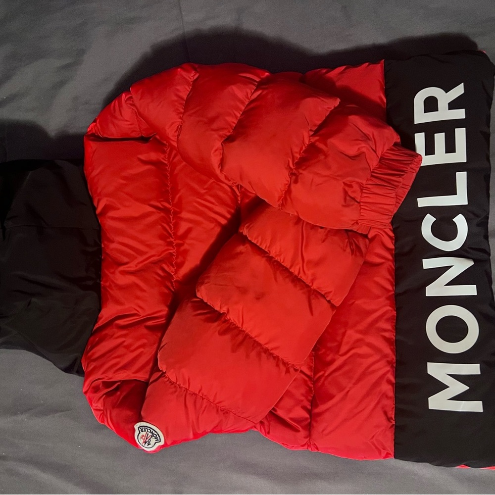 Little boys Moncler coat